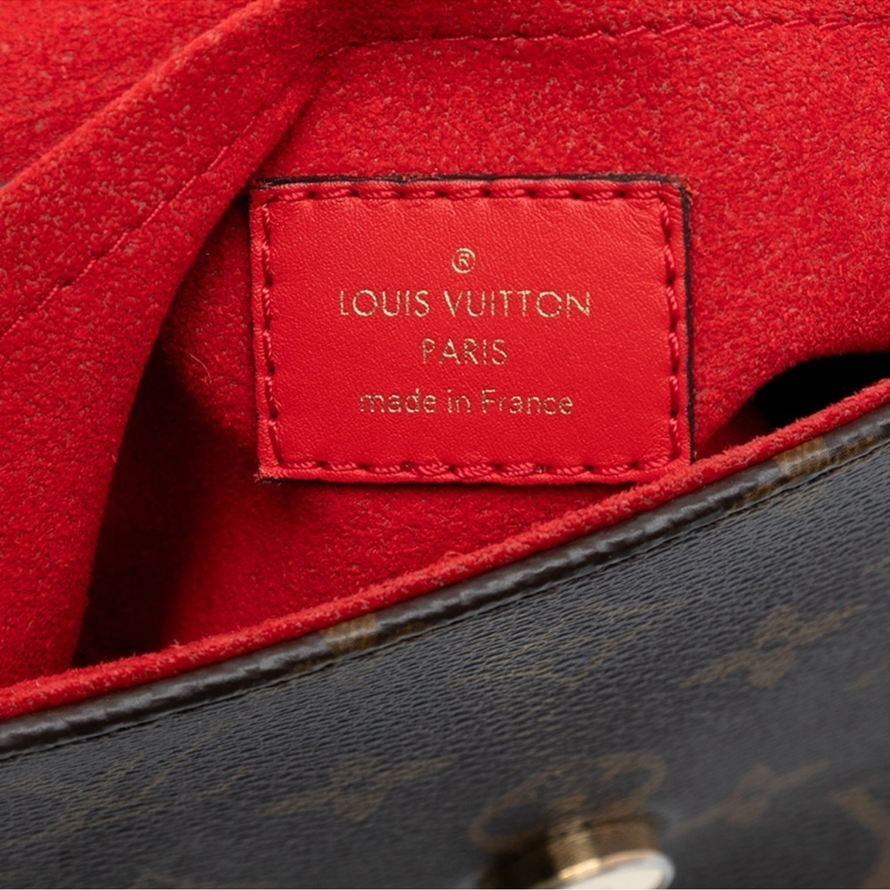 Louis Vuitton Monogram Canvas Coquelicot Red Locky BB Satchel/Shoulder Bg - Picture 9 of 11